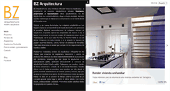 Desktop Screenshot of bzarquitectura.com